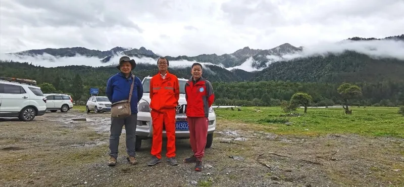 朱庆参加重大铁路沿线重大灾害风险野外考察工作