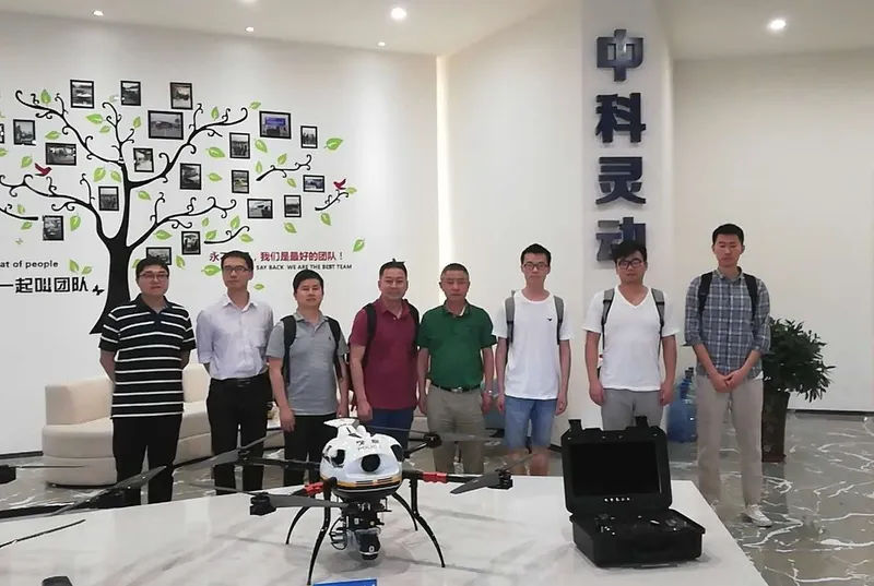 朱庆教授一行应邀到中科灵动航空科技成都有限公司考察交流