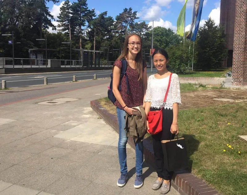 汉诺威大学测绘专业研究生到访实验室