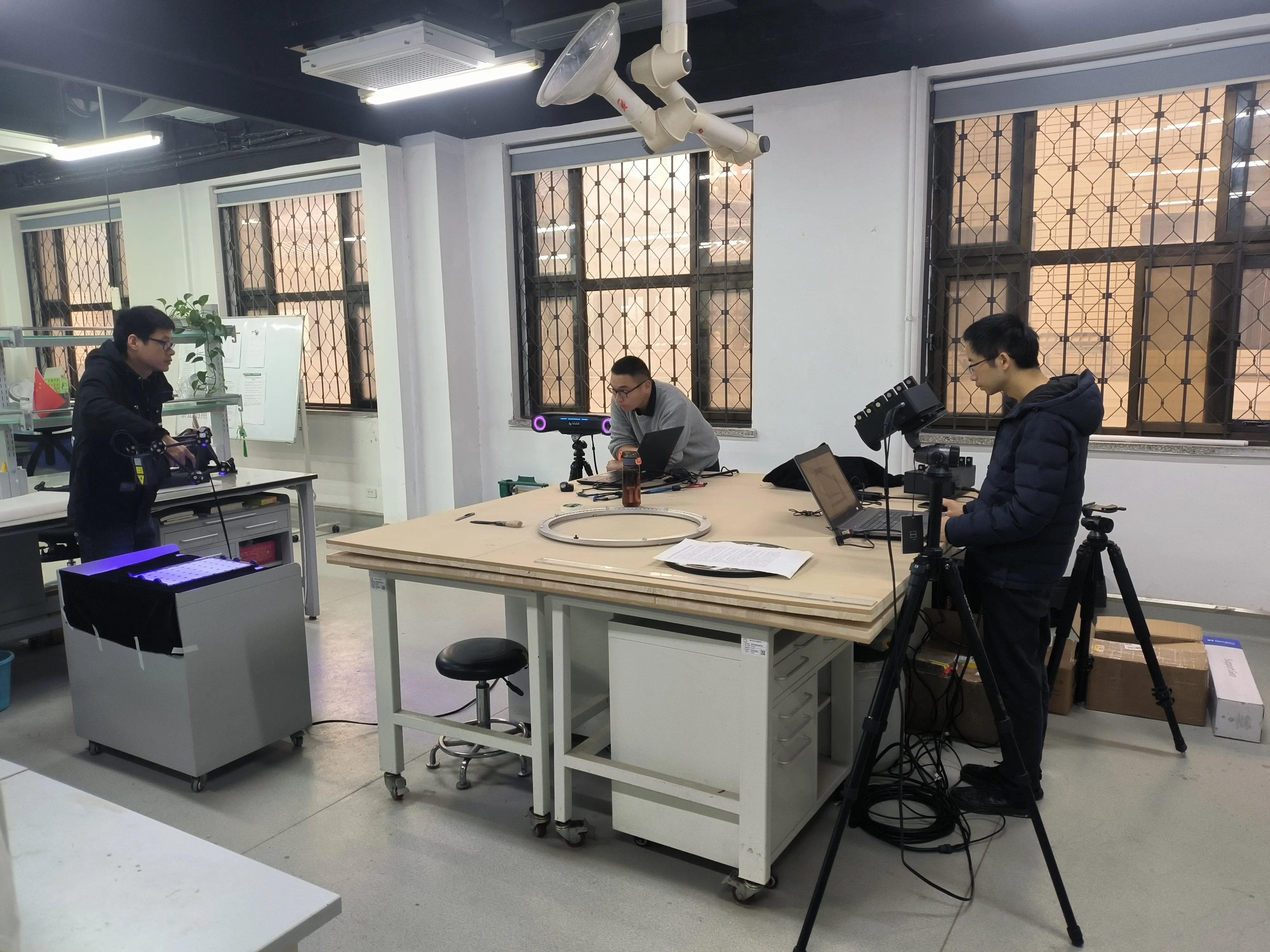 武汉大学几何扫描