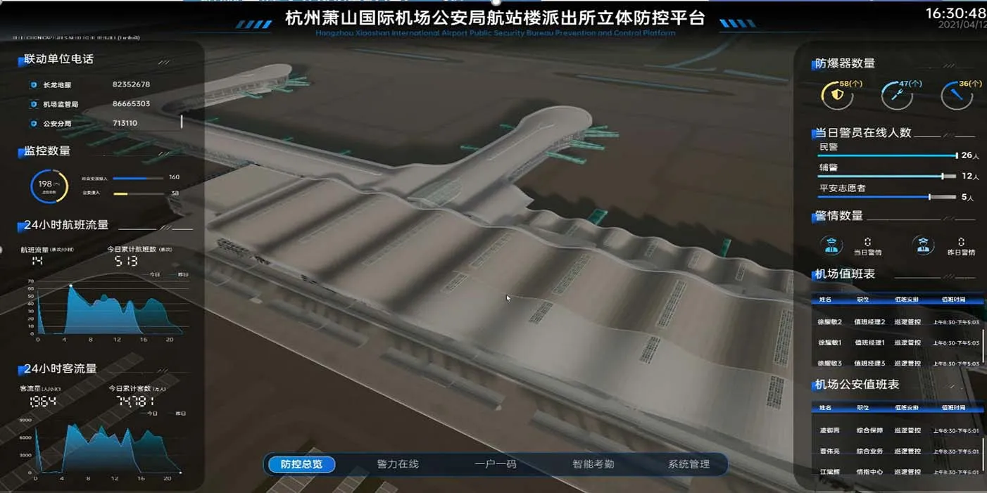 数智航站楼警务平台
