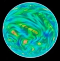 An adaptive LIC based geographic flow field visualization method by means of rotation distance
