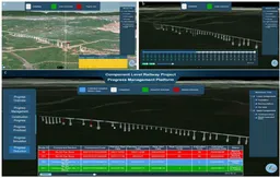 Precise prediction method for beam bridge component-level progress based on integration of BIM and graph neural network