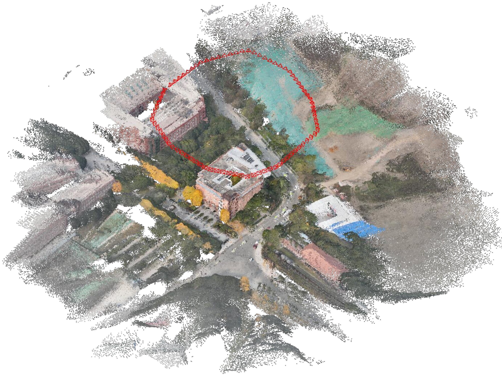 Building Dense Point Cloud