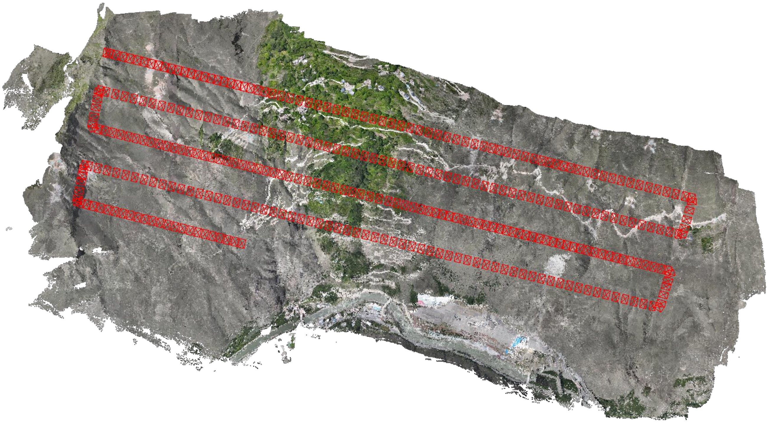Landslide Dense Point Cloud