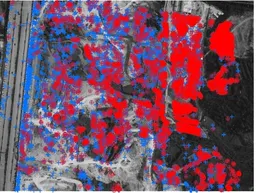 Stable least-squares matching for oblique images using bound constrained optimization and a robust loss function