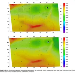 Integration of Chang'E-2 imagery and LRO laser altimeter data with a combined block adjustment for precision lunar topographic modeling