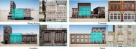 Interactive Correction of a Distorted Street-View Panorama for Efficient 3-D Façade Modeling
