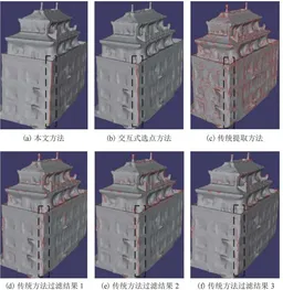 三角网模型多目标加权最短路径的特征线提取